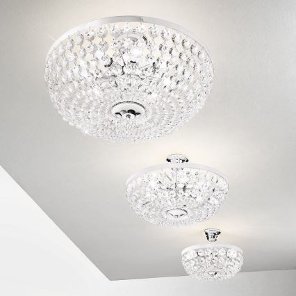 Kolarz 960.13K.5 - Lampadario di cristallo a sospensione con supporto rigido VALERIE 3xE14/40W/230V