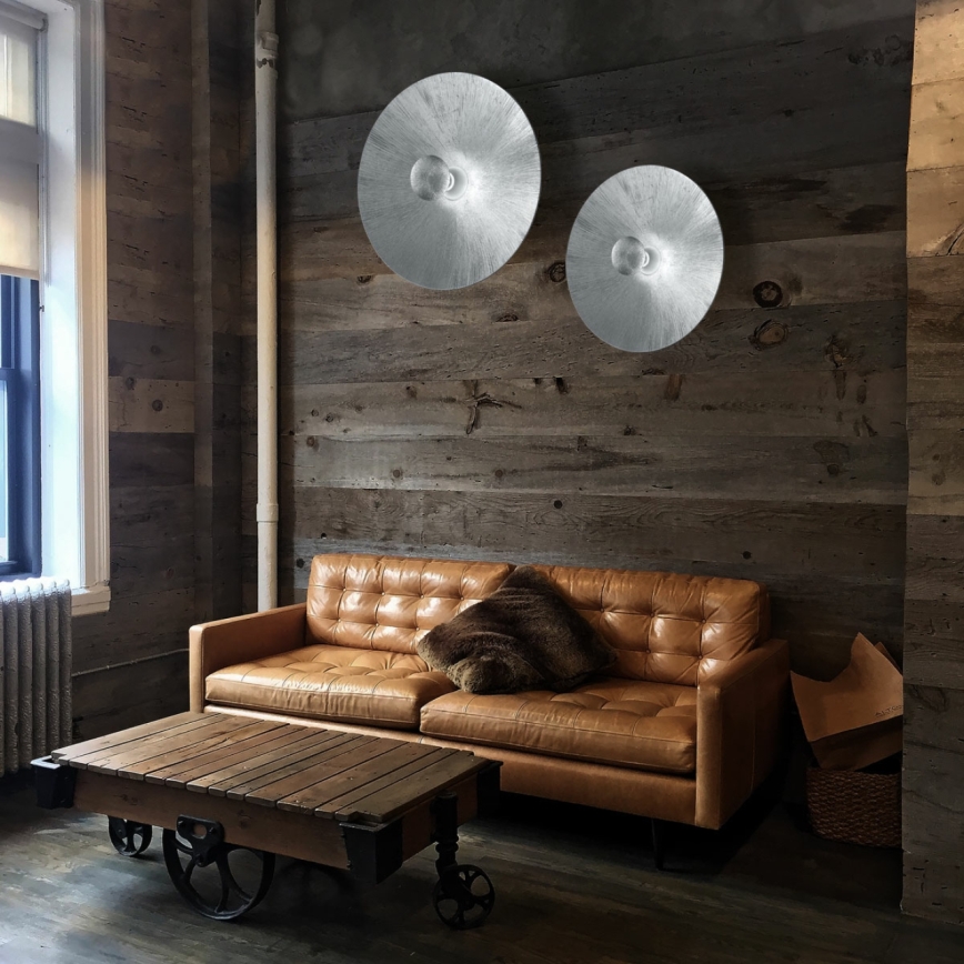 Kolarz A1306.61XL.5.SunAg - Applique MOON 1xE27/100W/230V argento