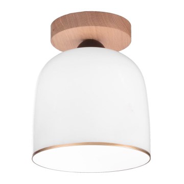 Kolarz A1352.11.Au - Lampadario a plafone NONNA 1xE27/60W/230V rovere/bianco/oro