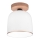 Kolarz A1352.11.Au - Lampadario a plafone NONNA 1xE27/60W/230V rovere/bianco/oro