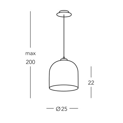 Kolarz A1352.31.Au.100 - Lampadario a sospensione con filo NONNA 1xE27/60W/230V cervo quercia/bianco/oro