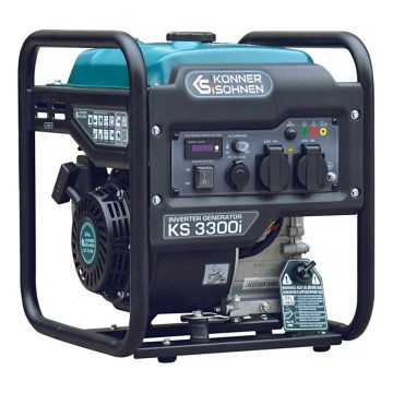 Könner & Söhnen 12111 - Generatore inverter KS 3300i 3300W