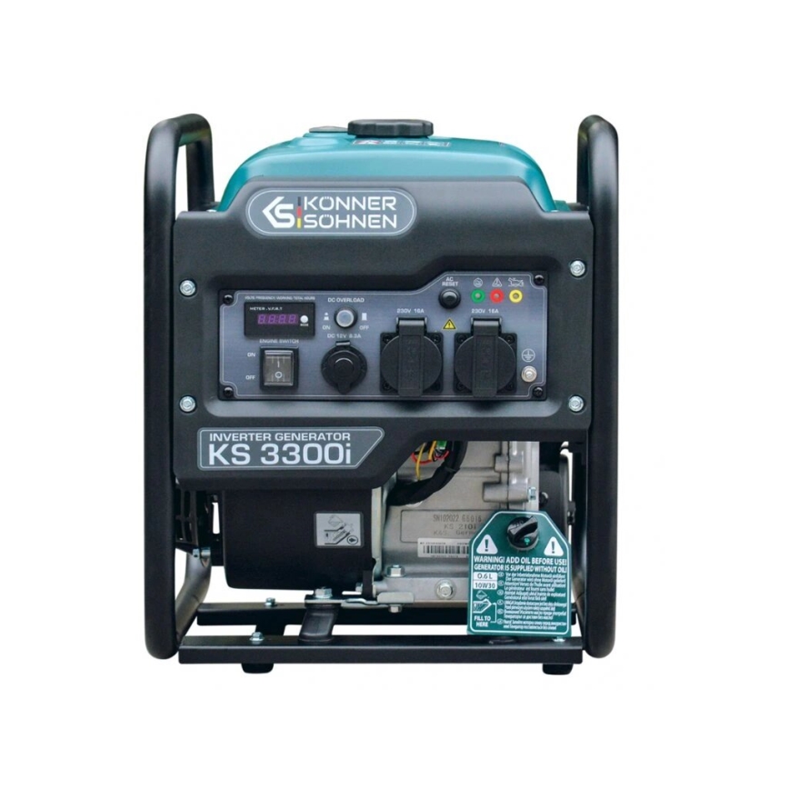 Könner & Söhnen 12111 - Generatore inverter KS 3300i 3300W