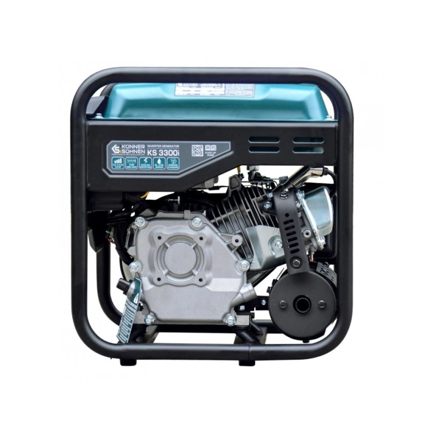 Könner & Söhnen 12111 - Generatore inverter KS 3300i 3300W