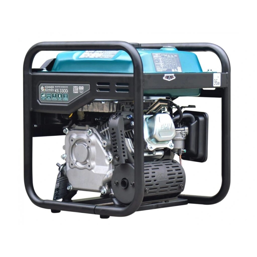 Könner & Söhnen 12111 - Generatore inverter KS 3300i 3300W
