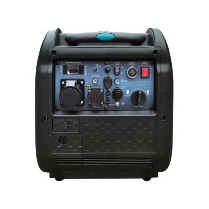 Könner & Söhnen 13046 - Generatore elettrico inverter a gas e benzina KS 5500iEG S 5500W