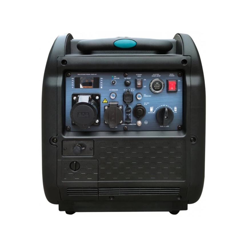 Könner & Söhnen 13046 - Generatore elettrico inverter a gas e benzina KS 5500iEG S 5500W
