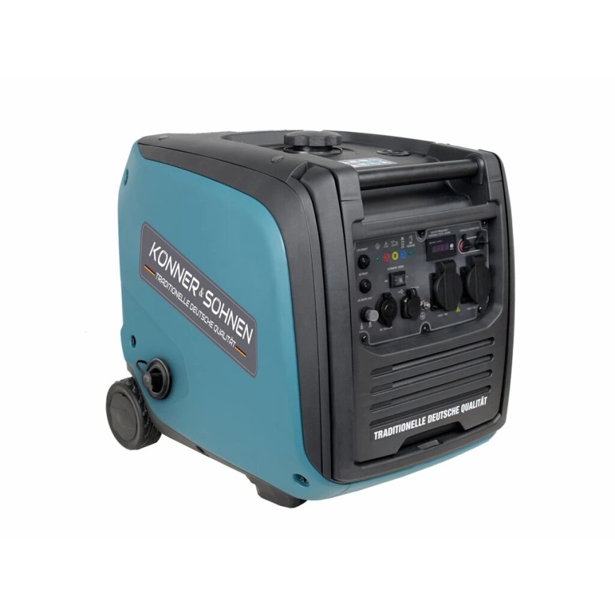 Könner & Söhnen 5106 - Generatore elettrico inverter a gas e benzina KS 4000iEG S 4000W