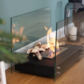 Kratki - Camino BIO 40,2x70 cm 2kW nero