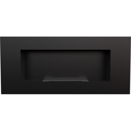 Kratki - Integrato Caminetto BIO 40x90 cm 2kW nero