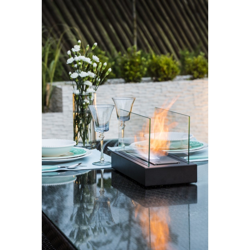 Kratki - Camino BIO 21,8x35,4 cm 1kW nero