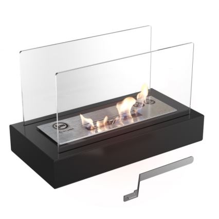 Kratki - Camino BIO 21,8x35,4 cm 1kW nero