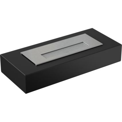 Kratki - Caminetto BIO 8,5x49 cm 2,5kW nero