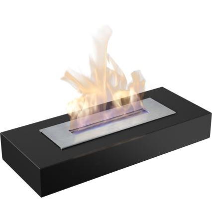 Kratki - Caminetto BIO 10x67 cm 3kW nero