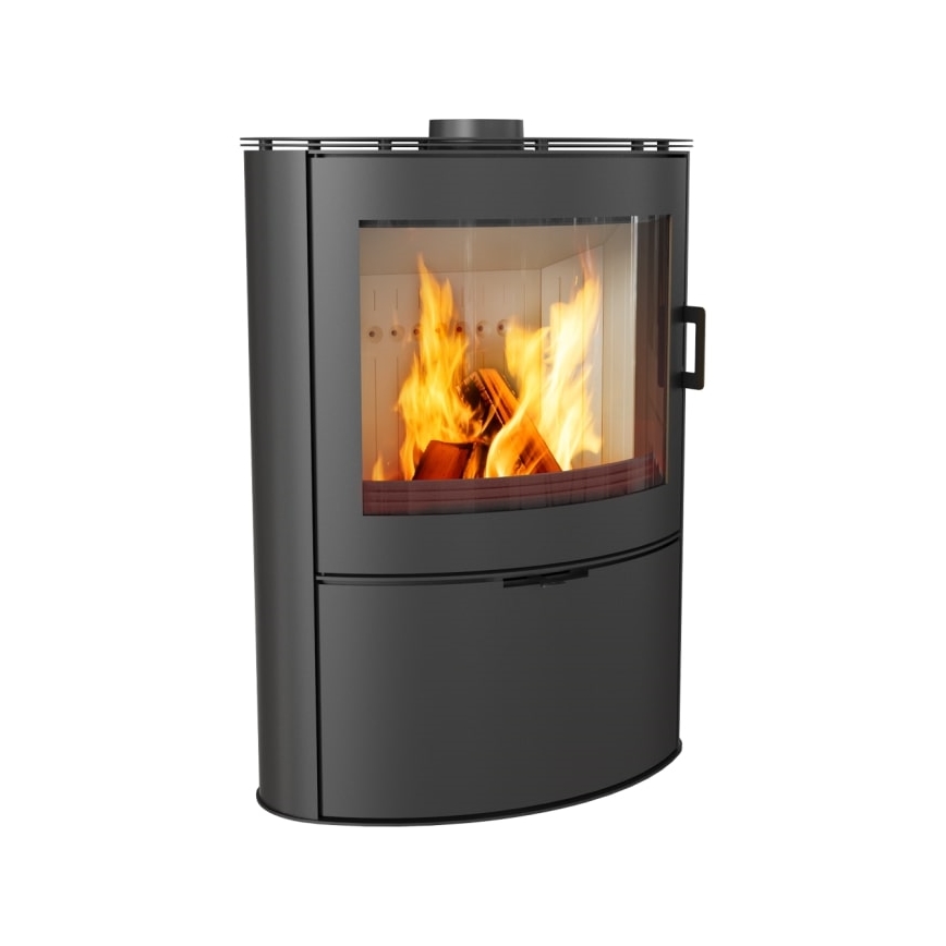 Kratki - Caminetto in acciaio 10kW 150mm
