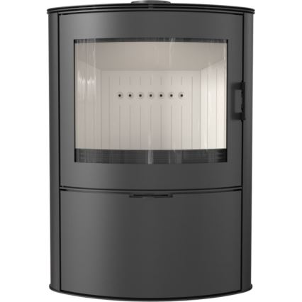 Kratki - Caminetto in acciaio 10kW 150mm