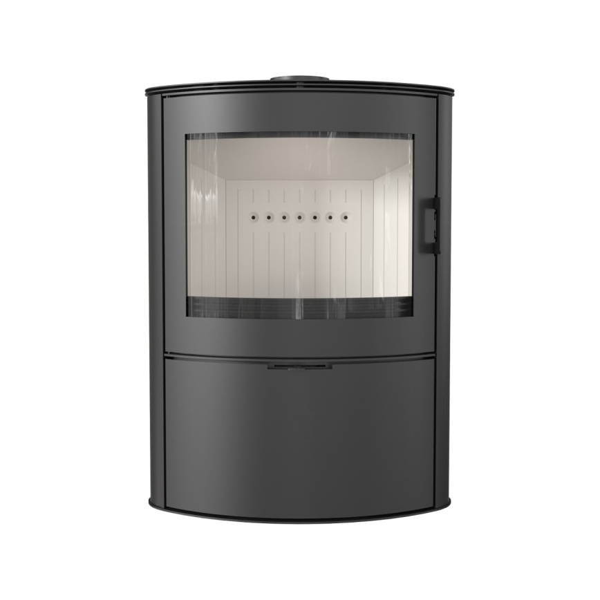 Kratki - Caminetto in acciaio 10kW 150mm