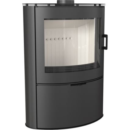 Kratki - Caminetto in acciaio 10kW 150mm
