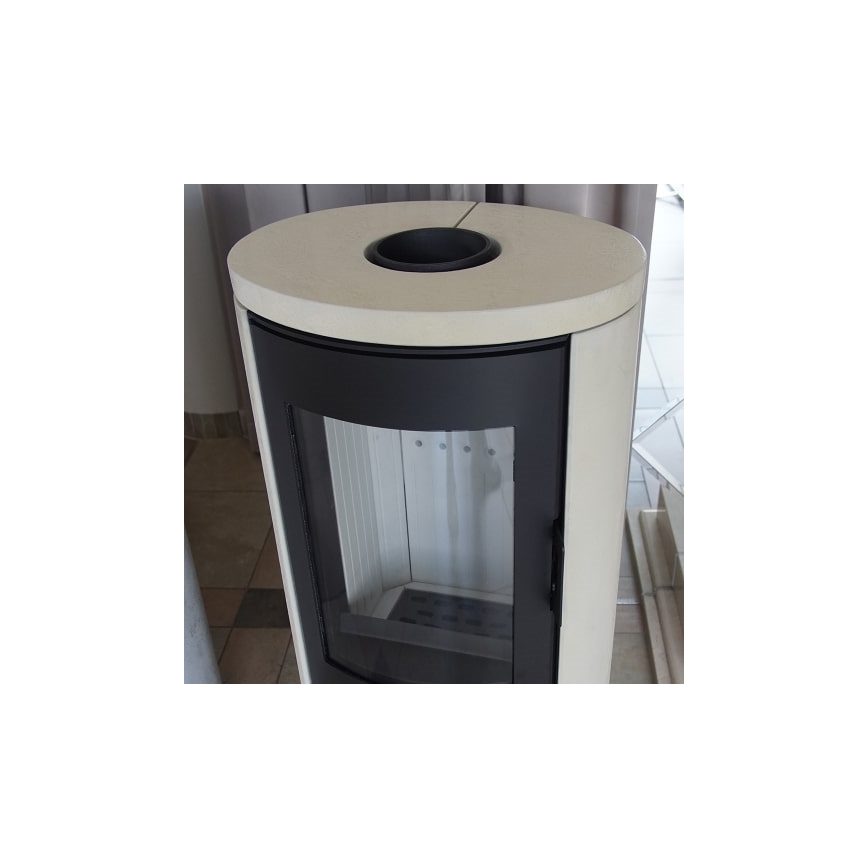 Kratki - Caminetto in acciaio 8kW 150mm