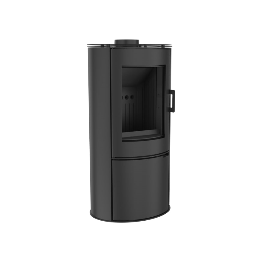 Kratki - Caminetto in acciaio 8kW 150mm