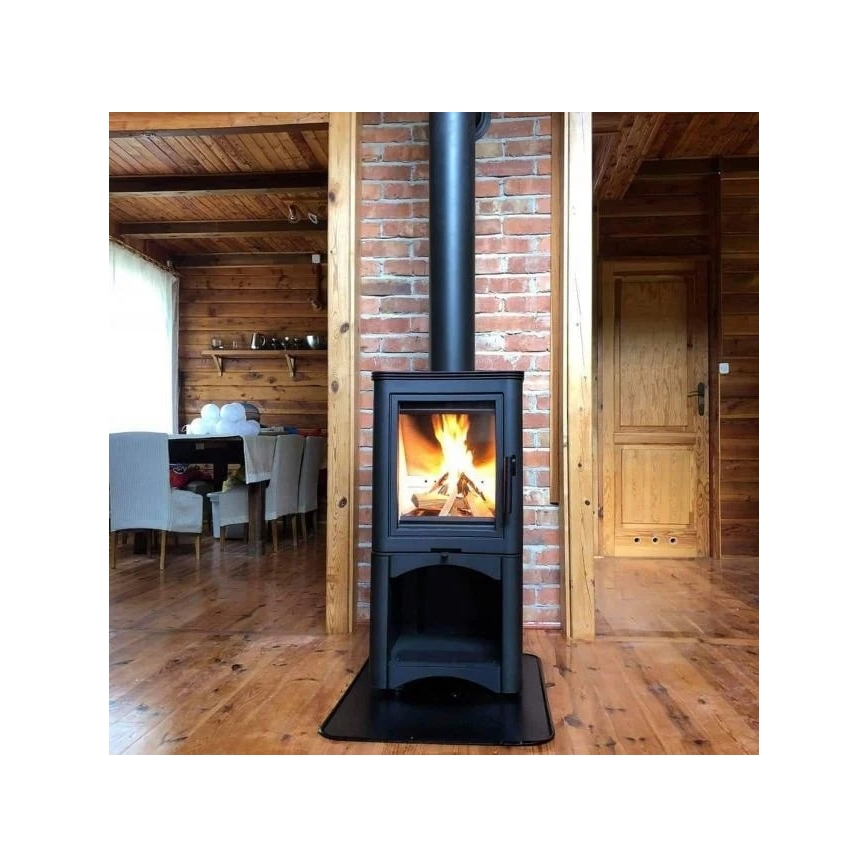 Kratki - Caminetto in acciaio 7kW 150mm