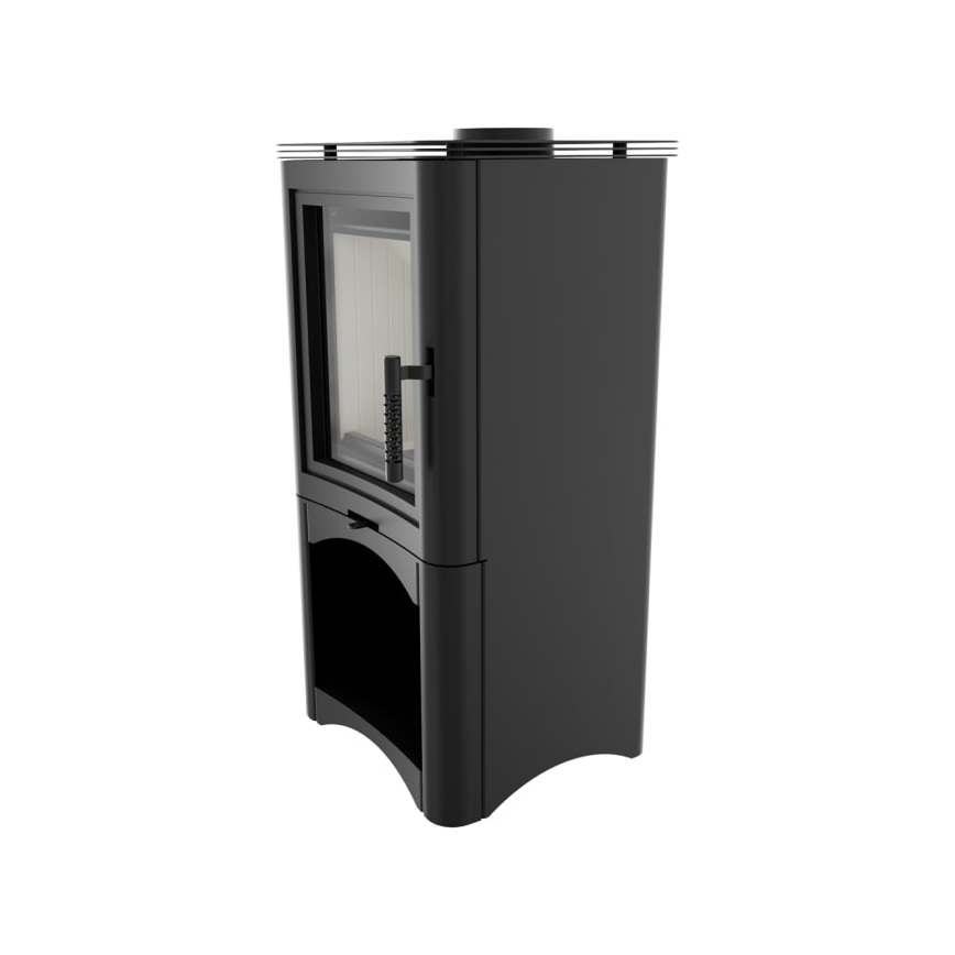 Kratki - Caminetto in acciaio 7kW 150mm