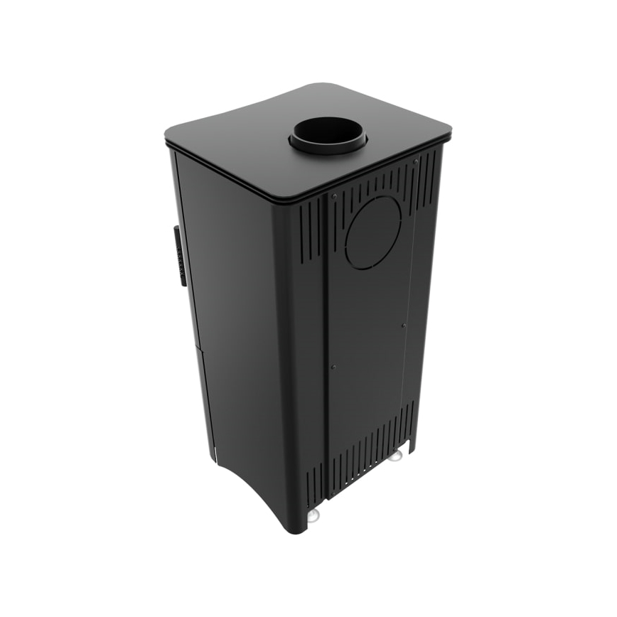 Kratki - Caminetto in acciaio 7kW 150mm