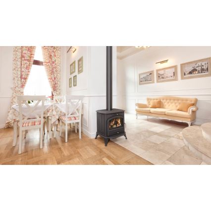 Kratki - Stufa a legna in ghisa 8kW 130mm
