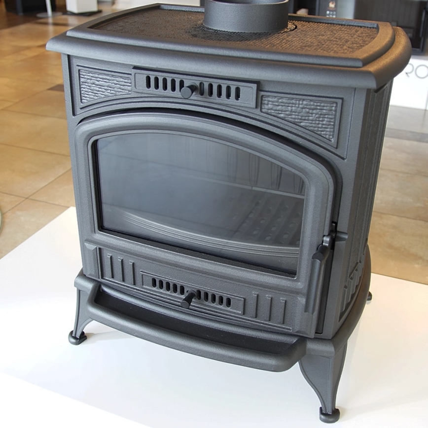 Kratki - Stufa a legna in ghisa 8kW 130mm