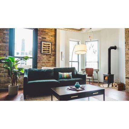 Kratki - Stufa a legna in ghisa 5kW 130mm