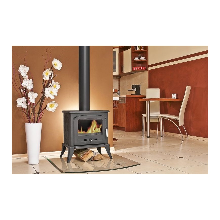 Kratki - Stufa a legna in ghisa 5kW 130mm