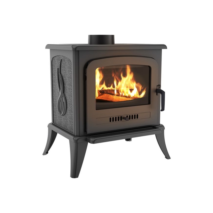 Kratki - Stufa a legna in ghisa 5kW 130mm