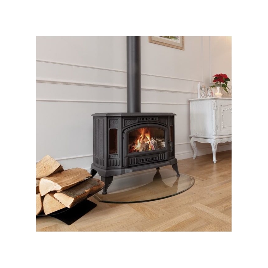 Kratki - Stufa a legna in ghisa 10kW 130mm