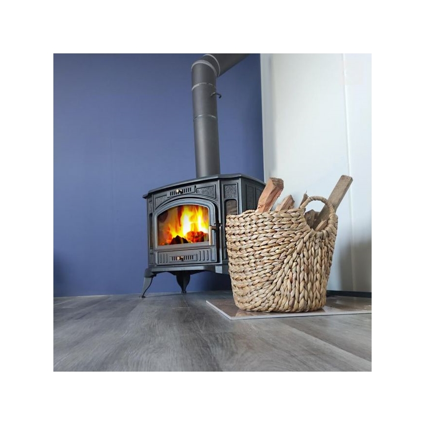 Kratki - Stufa a legna in ghisa 10kW 130mm