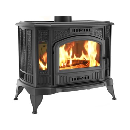 Kratki - Stufa a legna in ghisa 10kW 130mm