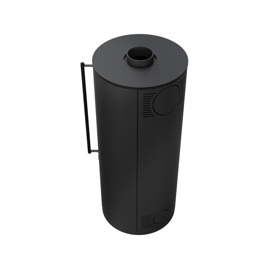 Kratki - Caminetto in acciaio 9kW 150mm