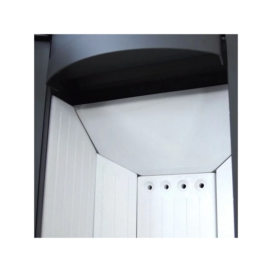Kratki - Caminetto in acciaio 9kW 150mm