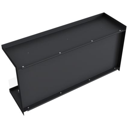 Kratki - Camino a bioetanolo da incasso 50x100 cm 3,5 kW nero