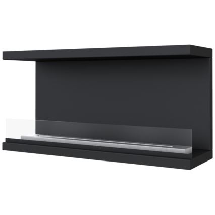 Kratki - Integrato Caminetto BIO 50x100 cm 3,5kW nero