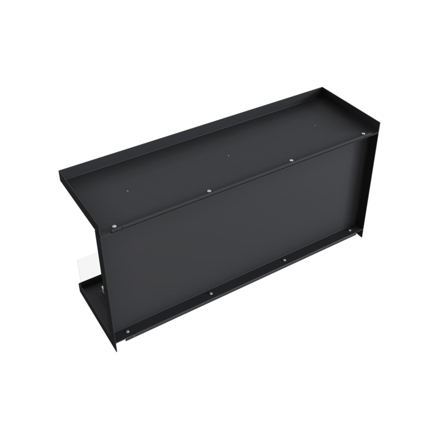Kratki - Integrato Caminetto BIO 50x100 cm 3,5kW nero