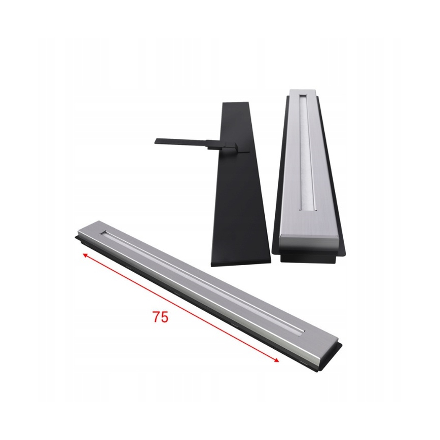 Kratki - Integrato Caminetto BIO 50x100 cm 3,5kW nero