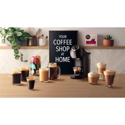 Krups - Macchina da caffè a capsule NESCAFÉ DOLCE GUSTO GENIO S 1500W antracite