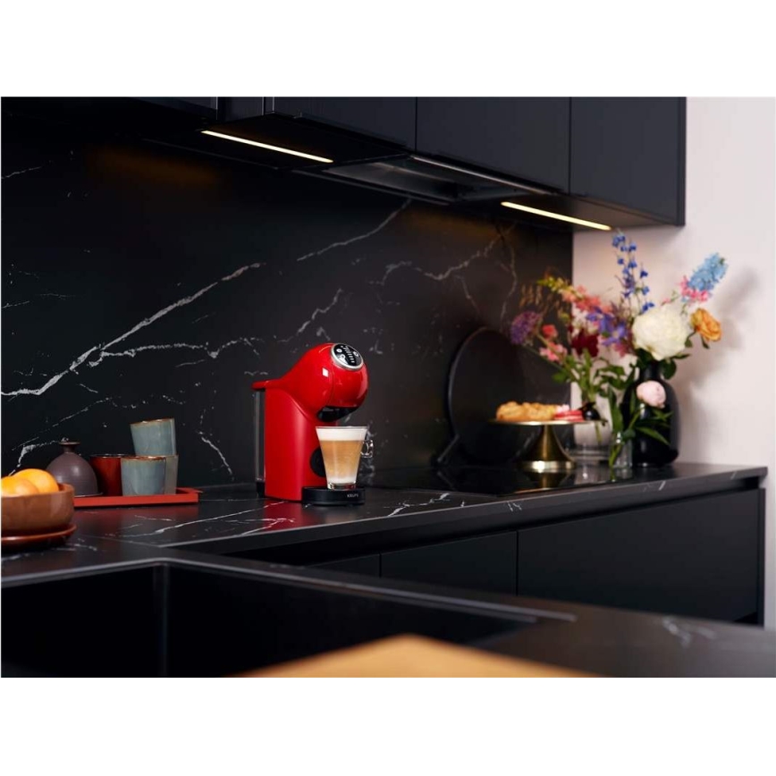 Krups - Macchina da caffè a capsule NESCAFÉ DOLCE GUSTO GENIO S PLUS 1500W rosso