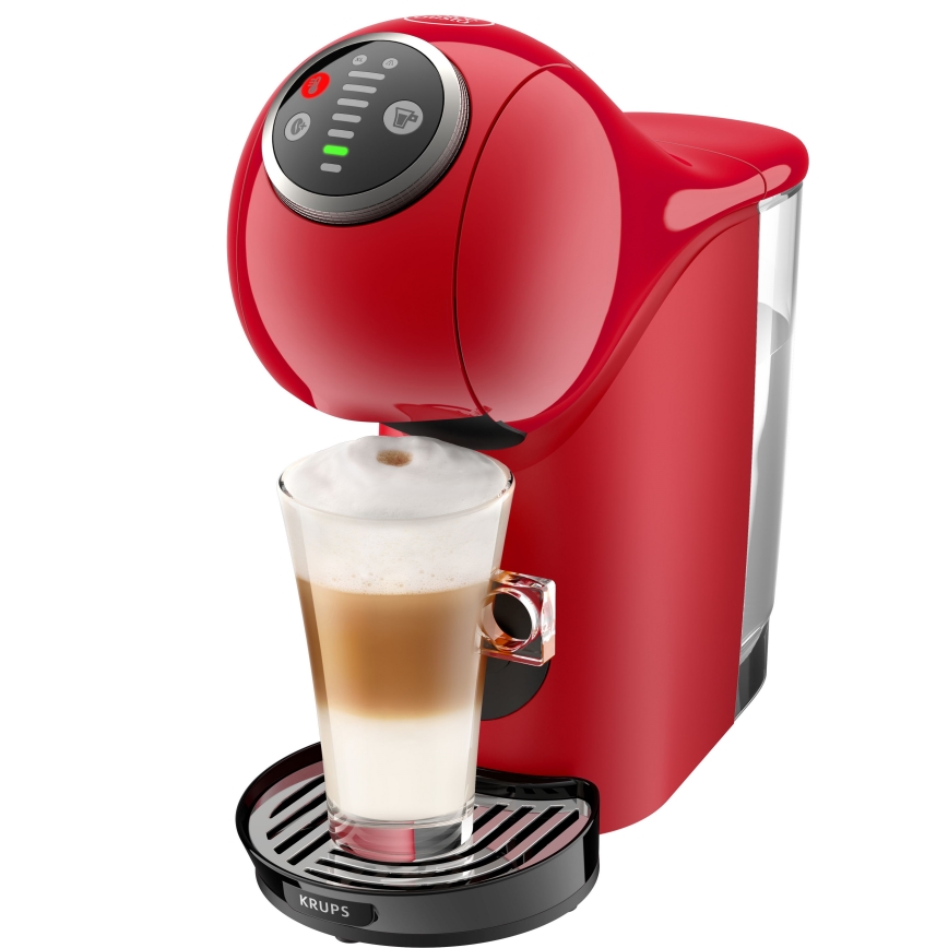Krups - Macchina da caffè a capsule NESCAFÉ DOLCE GUSTO GENIO S PLUS 1500W rosso