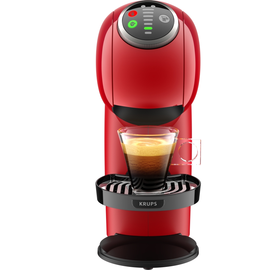 Krups - Macchina da caffè a capsule NESCAFÉ DOLCE GUSTO GENIO S PLUS 1500W rosso