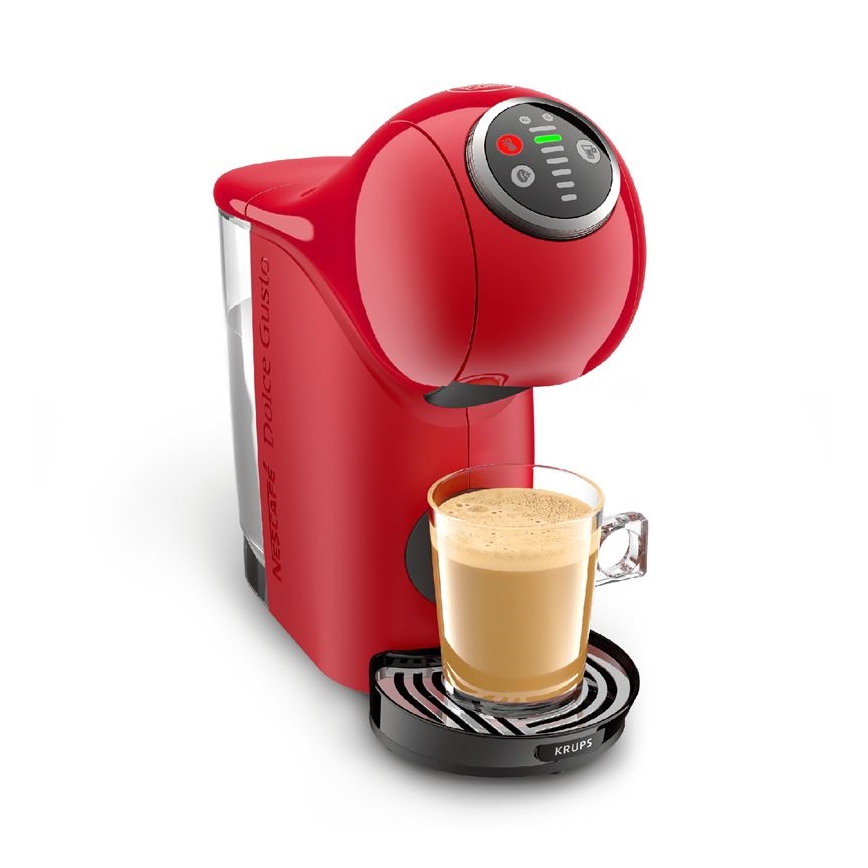 Krups - Macchina da caffè a capsule NESCAFÉ DOLCE GUSTO GENIO S PLUS 1500W rosso