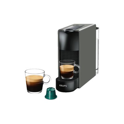 Krups - Macchina da caffè a capsule NESPRESSO Essenza mini 1310W/230V grigio