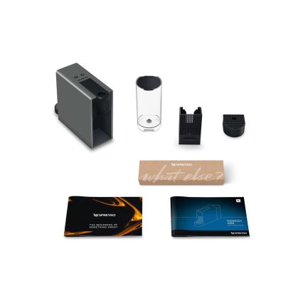 Krups - Macchina da caffè a capsule NESPRESSO Essenza mini 1310W/230V grigio