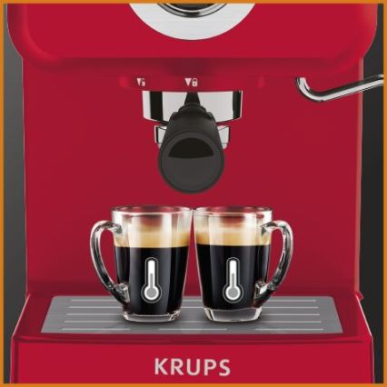 Krups - Macchina da caffè a leva OPIO 1140W/230V