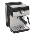 Krups - Macchina da caffè a leva per two tazze AUTHENTIC 1450W/230V grigio